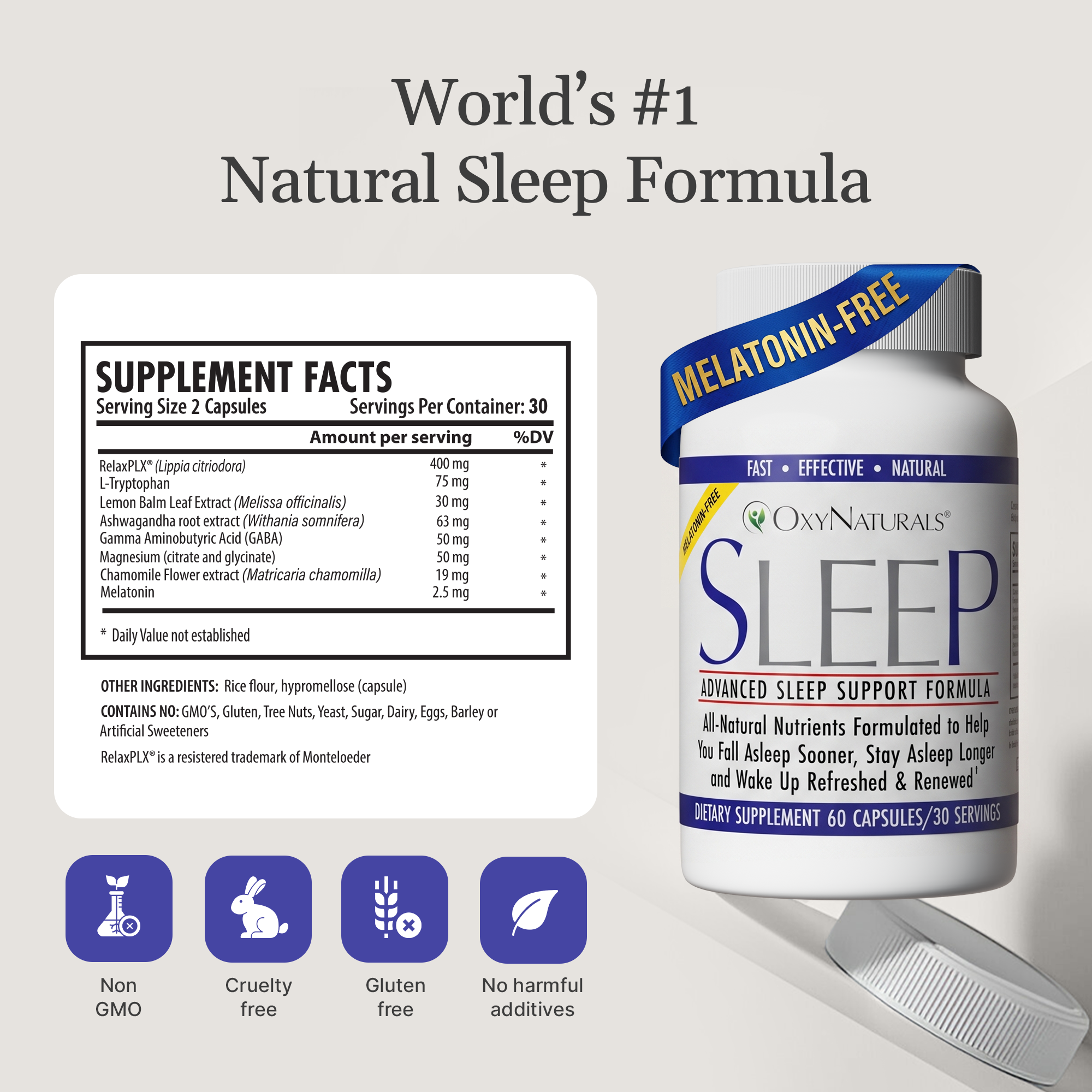 SLEEP Melatonin-Free